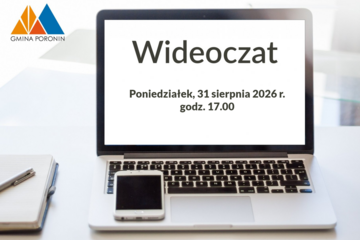 obrazek Wideoczat z Wójt Gminy Poronin