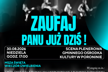 obrazek „Zaufaj Panu już dziś” – wyjątkowy...