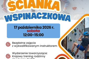 obrazek Zajęcia na ściance wspinaczkowej